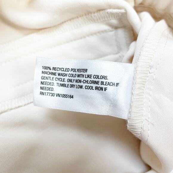 A New Day Women's Cream High Rise Wide Leg Pants Size 10 Short - Picture 5 of 5